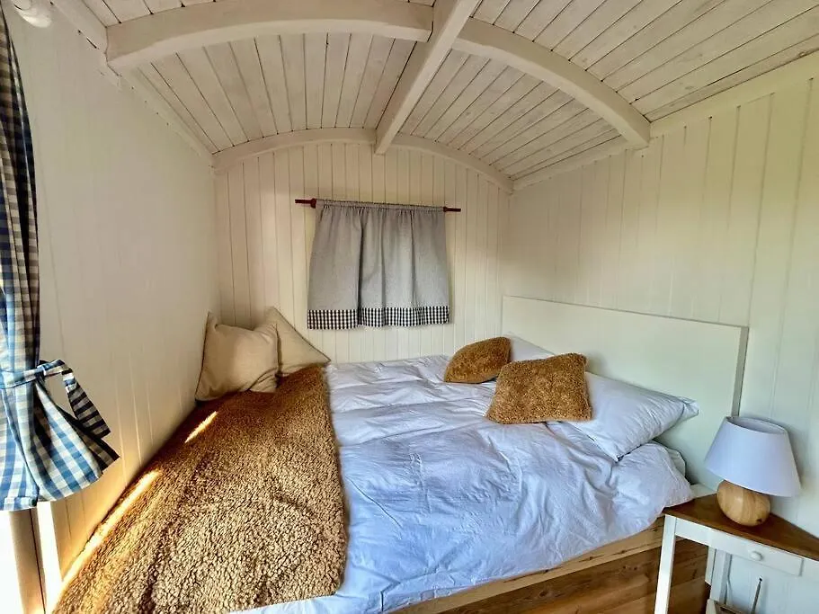 Shepherds Hut In Enclosed Field-1
