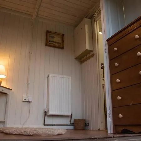 Shepherds Hut In Enclosed Field-3