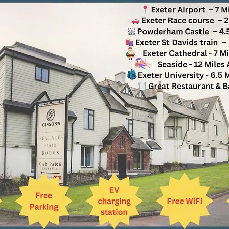 The Gissons Hotel - Exeter Airport & M5-3
