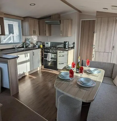 Sleeps 6 Modern And Bright Caravan Littlesea Haven Weymouth Hotel